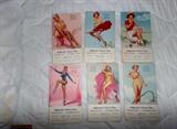 fun  pin up girls  note pads of the 50's