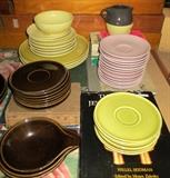 vintage Russel Wright dinnerware