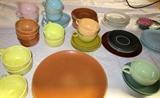 vintage Russel Wright dinnerware