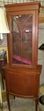 vintage curio cabinet