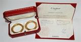 Cartier 18K Loop Earrings