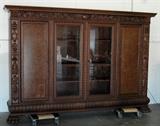 Oak Library Cabinet