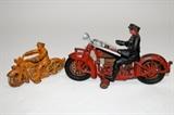 Hubley Motorcycle Policeman