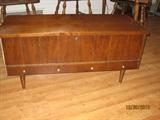 Retro cedar lined chest.