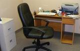 office desk and chair