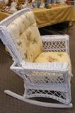 wicker rocker