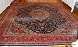 Mashad  Persian 12 x 12 Floor Rug  beautiful, the light is from camera not the rug