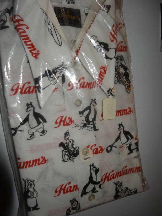 Fun Vintage Hamm's short-sleeve shirt. (Not from Sid Hartman)