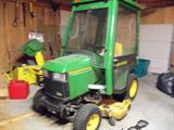 JOHN DEERE 425 PK6 mower & snow blower