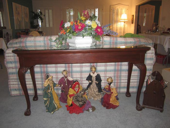 Sofa Table, Nativity