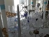 nice selection of vintage glassware