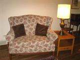 Nice love seat and side table