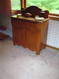 Walnut commode