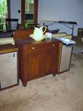 Another walnut commode
