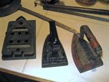 Sad irons and Simplex trivet