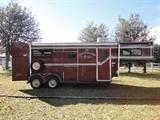 Bee 2 Horse Gooseneck Trailer, 22 ft with AC and Awning- has dressing room we use for sleeping area! Great for camping and Horse Shows!