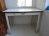 Antique Enamelware table!