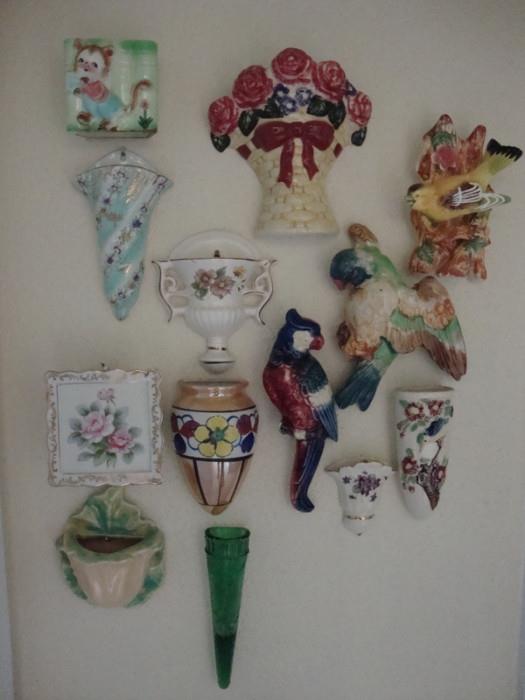 Collection of Wall Pockets