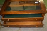 COFFEE TABLE W/TWO DRAWERS