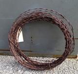 vintage barbed wire