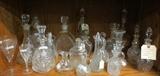 vintage crystal decanters