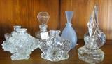 vintage crystal decanters