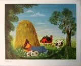 vintage Leonard Weisgard Mother Goose nursery prints