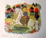 vintage Leonard Weisgard Mother Goose nursery prints