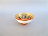 Japanese Satsuma "thousand faces" salt bowl