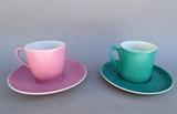 Czechoslovakian demitasse cup and saucer