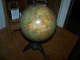 1892 rand McNally Terrestrial Globe