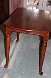 Henkel Harris Wild Black Cherry Drop Leaf Table with 2 inserts