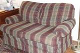 PA House love seat matching sofa and pillows