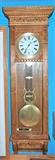 Large WATERBURY Oak Wall Clock