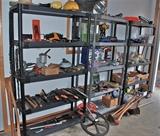 Lots of tools and outdoor items