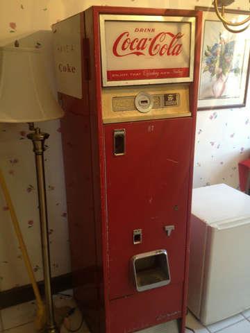 C55D Cavalier Made Coke Machine, these were made in 61, 62, and 63