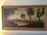      Large Firmado Torrablay Oil Painting