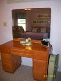 Vanity with mirror