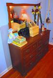 Nice chest of drawers with mirror