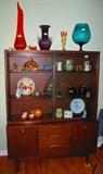 Midcentury china hutch