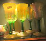 Fantastic Phoenix Glass Goblets!