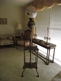Unique Victorian Brass Floor Lamp