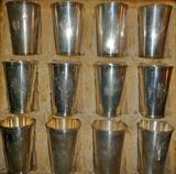 12 SS Mint Julep Tumblers