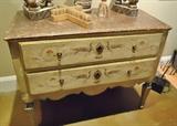 Antique Painted Italian Chest