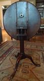 Antique Tilt-top Table Back