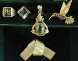 Assorted 14 kt Gold Jewelry