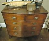 English 5 Drawer Chest of Drawers, Gift of Miss Ima Hogg