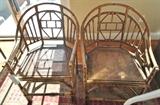 Two English Bamboo Chairs