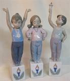 Lladro Olympic 3-pc set