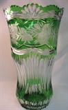 15 1/2 -inch crystal vase